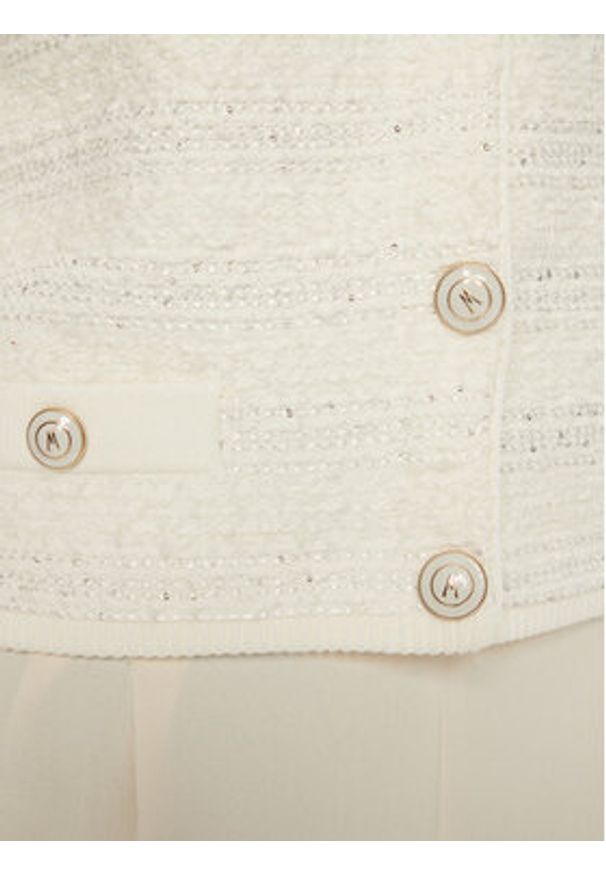 Marciano Guess Kardigan 5RGR18 5852Z Biały Regular Fit. Kolor: biały. Materiał: wiskoza