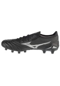 Buty piłkarskie męskie Mizuno Morelia Neo Iv Beta Elite Fg. Zapięcie: sznurówki. Kolor: czarny. Materiał: materiał, syntetyk. Szerokość cholewki: normalna. Sport: piłka nożna