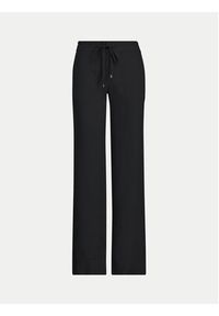Lauren Ralph Lauren Spodnie materiałowe 200735136001 Czarny Wide Leg. Kolor: czarny. Materiał: len #3