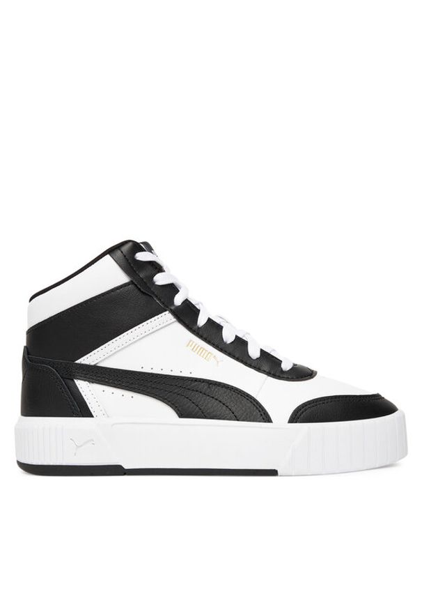 Puma Sneakersy Carina Mia Mid 402640 02 Biały. Kolor: biały. Materiał: skóra