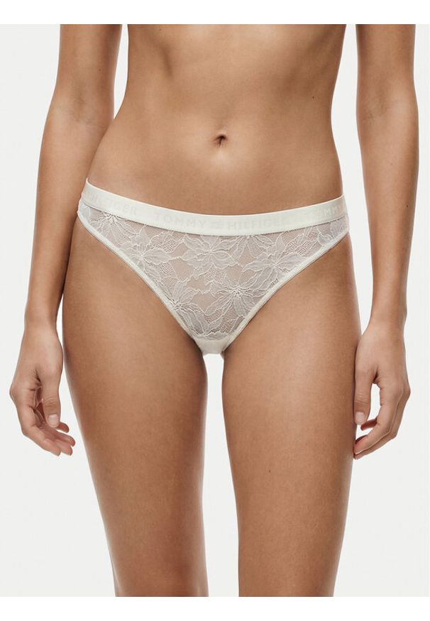 TOMMY HILFIGER - Tommy Hilfiger Figi klasyczne UW0UW06268 Écru. Materiał: syntetyk