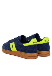 Polo Ralph Lauren Sneakersy 809P07172003 Granatowy. Kolor: niebieski. Materiał: zamsz, skóra #4