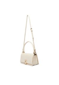 TOMMY HILFIGER - Tommy Hilfiger Torebka Th Monogram Pebble Grain Crossbody Bag AW0AW17216 Écru. Kolor: kremowy. Materiał: skórzane #2