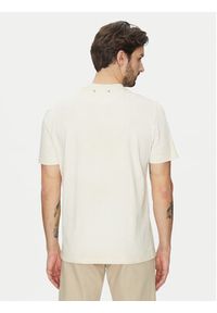 GOLDEN GOOSE - Golden Goose T-Shirt GMP01220.P001642 Écru Regular Fit. Materiał: bawełna