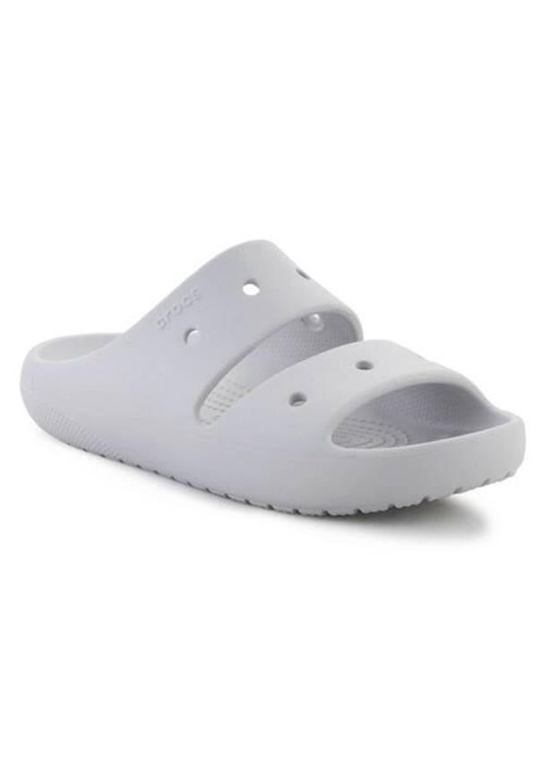 Klapki unisex Crocs Classic Sandal V2. Kolor: szary. Materiał: syntetyk, materiał