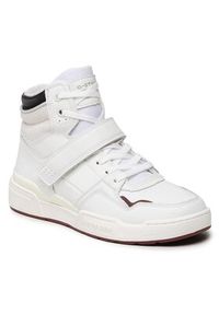G-Star RAW - G-Star Raw Sneakersy Attacc Mid Lea W 2211 40708 Biały. Kolor: biały. Materiał: materiał