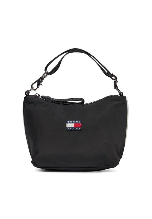 Tommy Jeans Torebka Tjw Heritage Shoulder Bag AW0AW15823 Czarny. Kolor: czarny