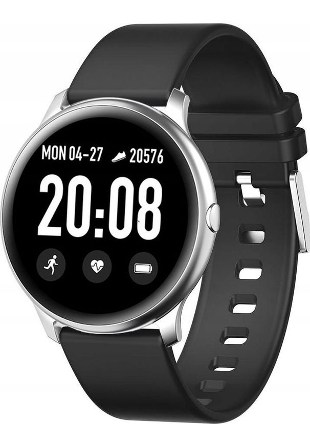 Smartwatch Pacific 25-4 Czarny. Rodzaj zegarka: smartwatch. Kolor: czarny