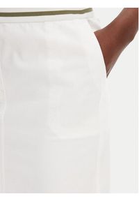 Olsen Spódnica ołówkowa 16001367 Biały Slim Fit. Kolor: biały. Materiał: bawełna #4