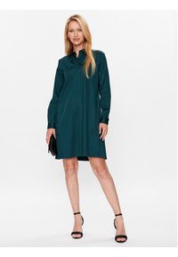 Seidensticker Sukienka koszulowa 60.130701 Zielony Regular Fit. Kolor: zielony. Materiał: wiskoza. Typ sukienki: koszulowe #5
