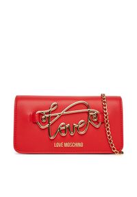 Love Moschino - LOVE MOSCHINO Torebka JC5736PP0MKG0500 Czerwony. Kolor: czerwony. Materiał: skórzane