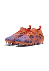 Puma - Młodzieżowe buty piłkarskie FUTURE 8 MATCH CREATIVITY FG/AG PUMA. Kolor: czarny, pomarańczowy, żółty, fioletowy, wielokolorowy. Sport: piłka nożna