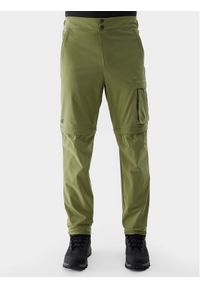 4f - 4F Spodnie outdoor 4FWSS24TFTRM485 Zielony Regular Fit. Kolor: zielony. Materiał: syntetyk. Sport: outdoor