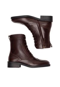 Gino Rossi - GINO ROSSI Trzewiki PIA-116099 Brązowy. Kolor: brązowy. Materiał: skóra #5