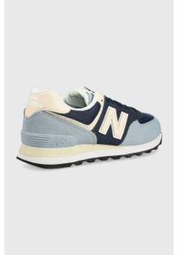New Balance sneakersy WL574VJ2. Nosek buta: okrągły. Zapięcie: sznurówki. Kolor: niebieski. Materiał: guma. Model: New Balance 574 #3