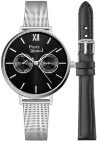 Zegarek Pierre Ricaud Zegarek damski Pierre Ricaud P22110.5164QF-SET srebrny. Kolor: srebrny #1