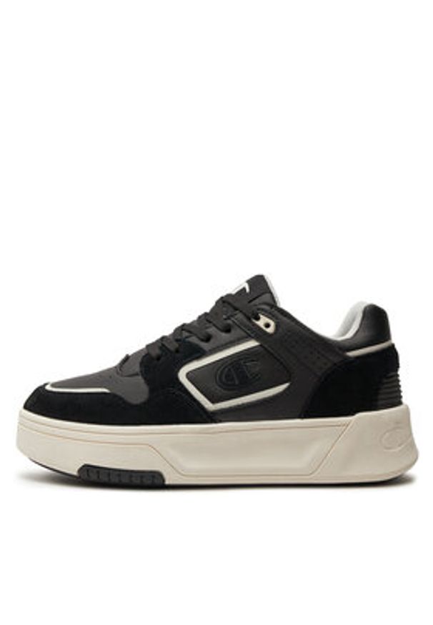 Champion Sneakersy Z80 Platform Low Low Cut Shoe S11669-CHA-KK004 Czarny. Kolor: czarny. Materiał: skóra. Obcas: na platformie