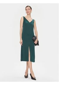 Marella Sukienka koktajlowa Icona 2332261238200 Zielony Regular Fit. Kolor: zielony. Materiał: syntetyk. Styl: wizytowy