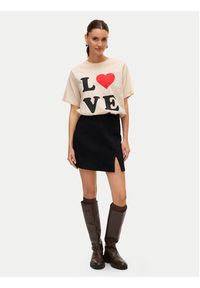 Vero Moda Spódnica jeansowa Nelly 10311322 Czarny Regular Fit. Kolor: czarny. Materiał: bawełna #6