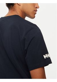 Helly Hansen T-Shirt Crew 33995 Granatowy Regular Fit. Kolor: niebieski. Materiał: bawełna #6