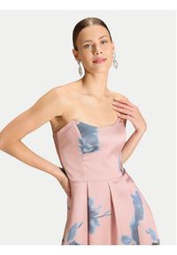 Swing Sukienka wieczorowa 5AK12800 Różowy Regular Fit. Kolor: różowy. Materiał: syntetyk. Styl: wizytowy #7