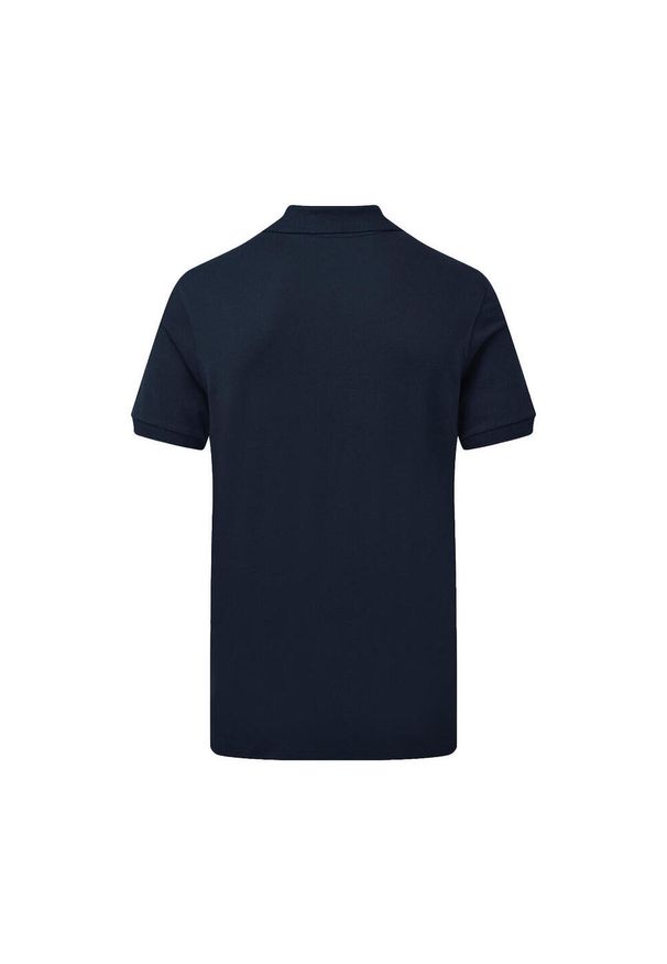 SG - Męska Koszulka Polo Signature Stretch Bez Metki. Typ kołnierza: polo. Kolor: niebieski