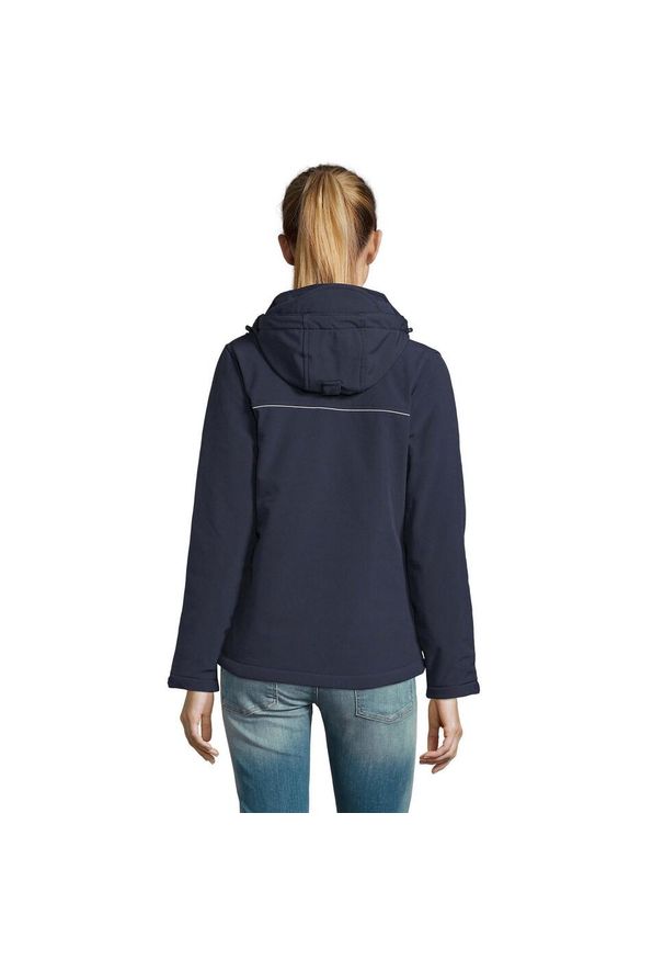 SOL'S - Kurtka Damska Rock Padded Soft Shell. Kolor: niebieski