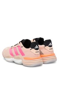 Adidas - adidas Buty halowe Stabil 16 JR9540 Różowy. Kolor: różowy. Materiał: materiał #5