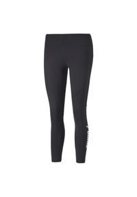 Puma - Legginsy fitness damskie PUMA Train Favorite Logo High Waist 7/8. Stan: podwyższony. Kolor: biały, wielokolorowy, czarny. Sport: fitness