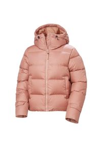 Damska kurtka z kapturem Helly Hansen Essence Down. Typ kołnierza: kaptur. Kolor: różowy. Materiał: puch #1