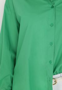Born2be - Zielona Koszula Doriemara. Kolor: zielony. Długość rękawa: długi rękaw. Długość: długie #6