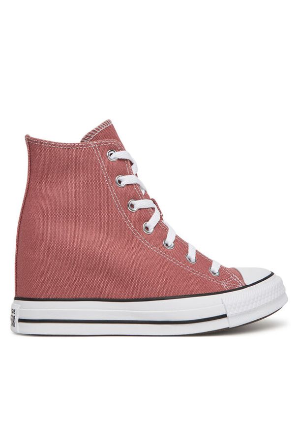 Converse Trampki Chuck Taylor All Star Wedge A13832C Różowy. Kolor: różowy. Materiał: materiał