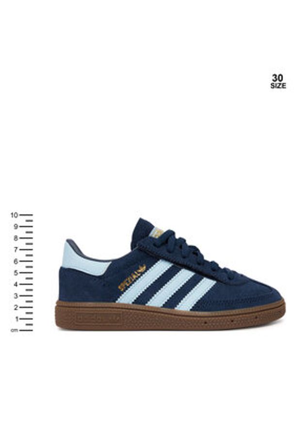 Adidas - adidas Sneakersy Handball Spezial Cf El C JQ6380 Granatowy. Kolor: niebieski. Materiał: zamsz, skóra. Sport: piłka ręczna