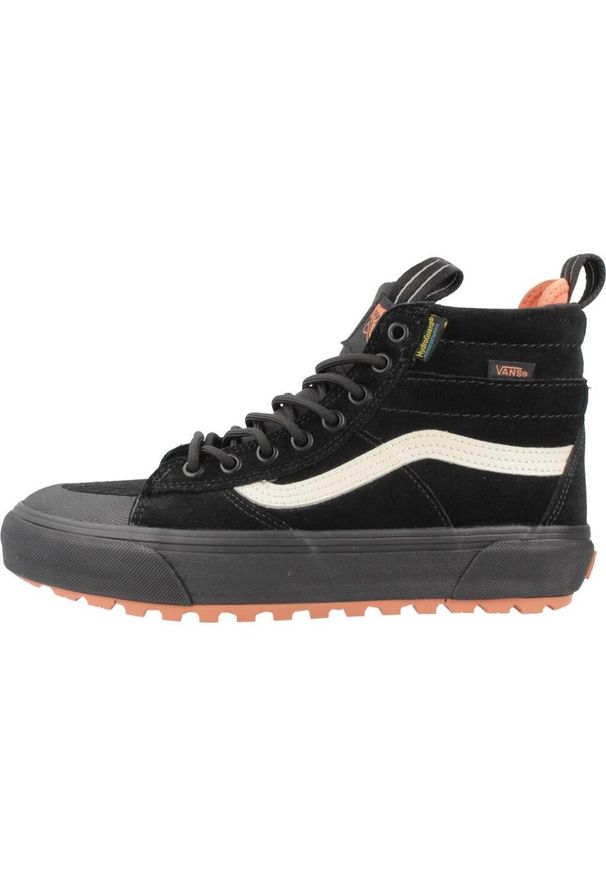 Buty Dorosły Vans Mte Sk8-Hi Waterproof czarny. Okazja: na co dzień. Kolor: czarny. Model: Vans SK8