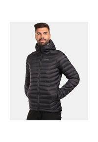 Męska kurtka puchowa Kilpi PYRAMIDEN-M. Kolor: czarny. Materiał: nylon. Sport: turystyka piesza #1