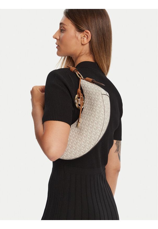 MICHAEL Michael Kors Torebka 30F5GQ4L6B Écru. Materiał: skórzane