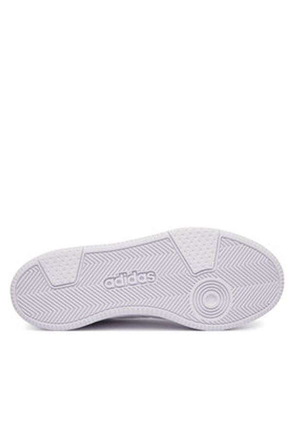 Adidas - adidas Sneakersy Hoops Classic KI1037 Biały. Kolor: biały. Materiał: skóra