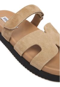 Steve Madden Klapki Missile 11003028 Brązowy. Kolor: brązowy. Materiał: skóra #6