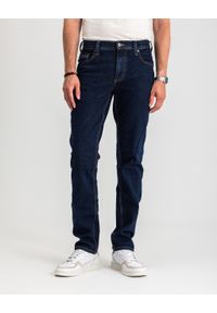 Mustang - Męskie Spodnie Jeansowe MUSTANG Washington Straight Denim Blue 1016420 5000 940