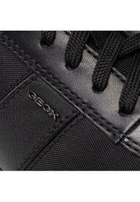 Geox Sneakersy U Wells A U74T5A 08511 C9999 Czarny. Kolor: czarny. Materiał: skóra