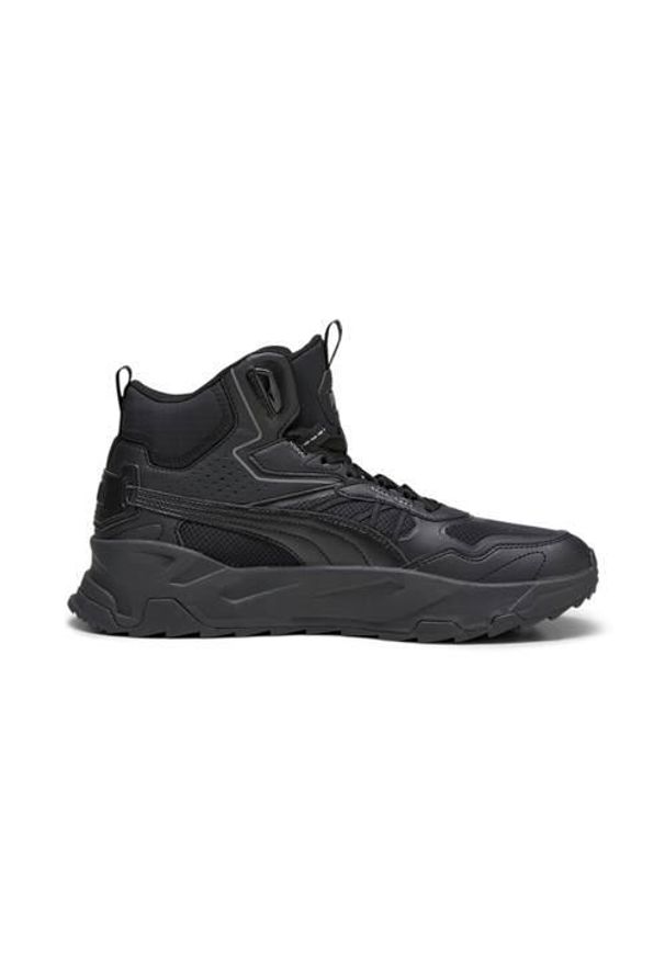 Buty do chodzenia męskie Puma Trinity Mid Hybrid. Kolor: wielokolorowy, czarny. Materiał: materiał, syntetyk. Szerokość cholewki: normalna. Sport: turystyka piesza