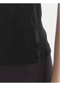 Calvin Klein T-Shirt LV00QS7618 Czarny Slim Fit. Kolor: czarny #5