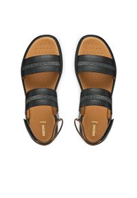 Geox - Sandały GEOX D CAMALEI Czarny. Kolor: czarny. Materiał: syntetyk