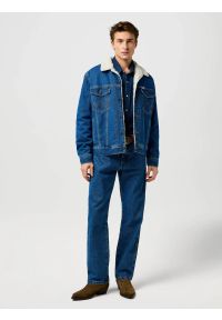 Wrangler - MESKA KURTKA WRANGLER SHERPA CLASSIC JACKET MID STONE 112371440 #5
