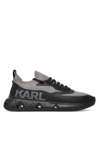 Karl Lagerfeld - KARL LAGERFELD Sneakersy K/Kite Run KL54616 Szary. Kolor: szary. Sport: bieganie