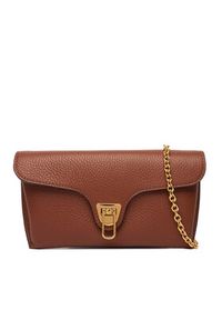 Coccinelle Torebka T8A Coccinelle Double Beat E1 T8A 11 03 01 Brązowy. Kolor: brązowy. Materiał: skórzane #8