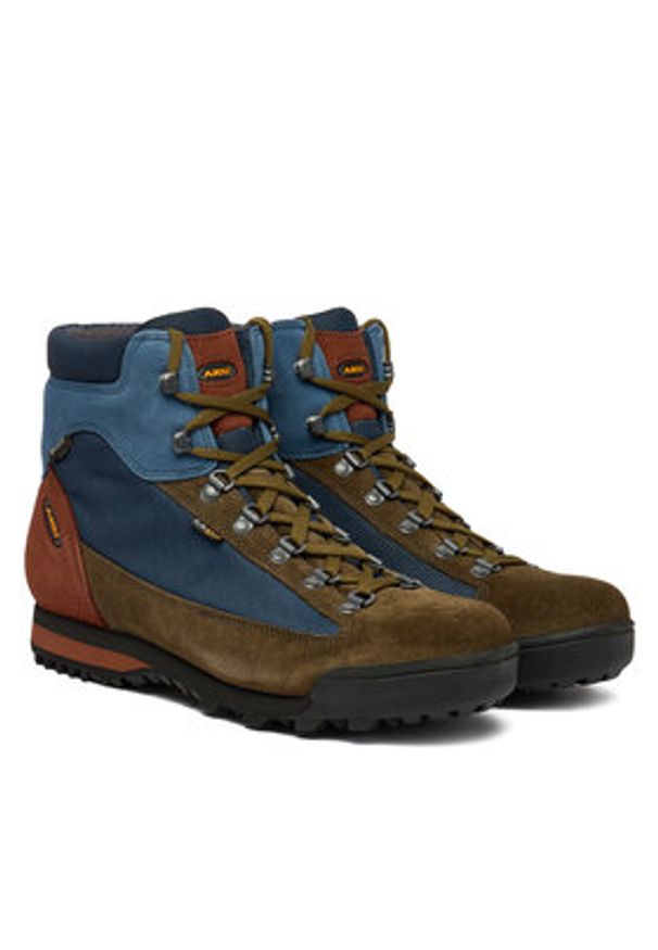 Aku Trekkingi Slope Original Gtx GORE-TEX 885.20 Kolorowy. Materiał: skóra, zamsz. Technologia: Gore-Tex. Wzór: kolorowy. Sport: turystyka piesza