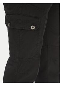 Aeronautica Militare Spodnie materiałowe 251PA1662CT3526 Czarny Regular Fit. Kolor: czarny. Materiał: len, bawełna #2