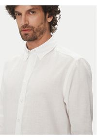Hechter Paris Koszula 60356 151600 Biały Regular Fit. Kolor: biały
