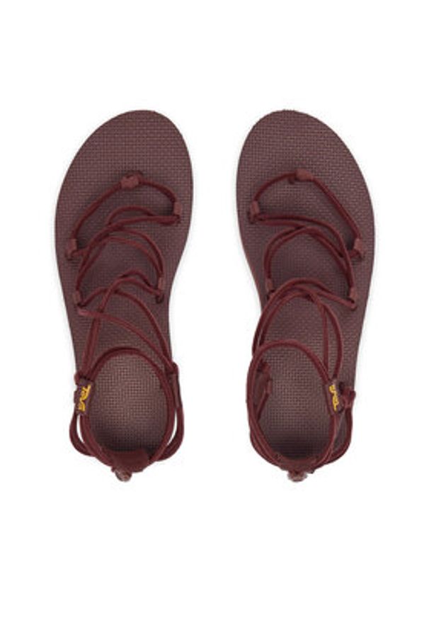 Teva Sandały Midform Infinity 1127890 Bordowy. Kolor: czerwony. Materiał: materiał